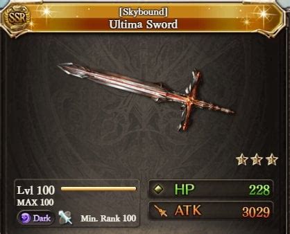 Atma/Ultima weapons guide : r/Granblue.